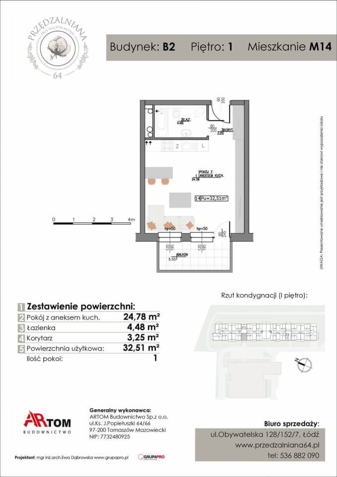 Apartament nr. M14