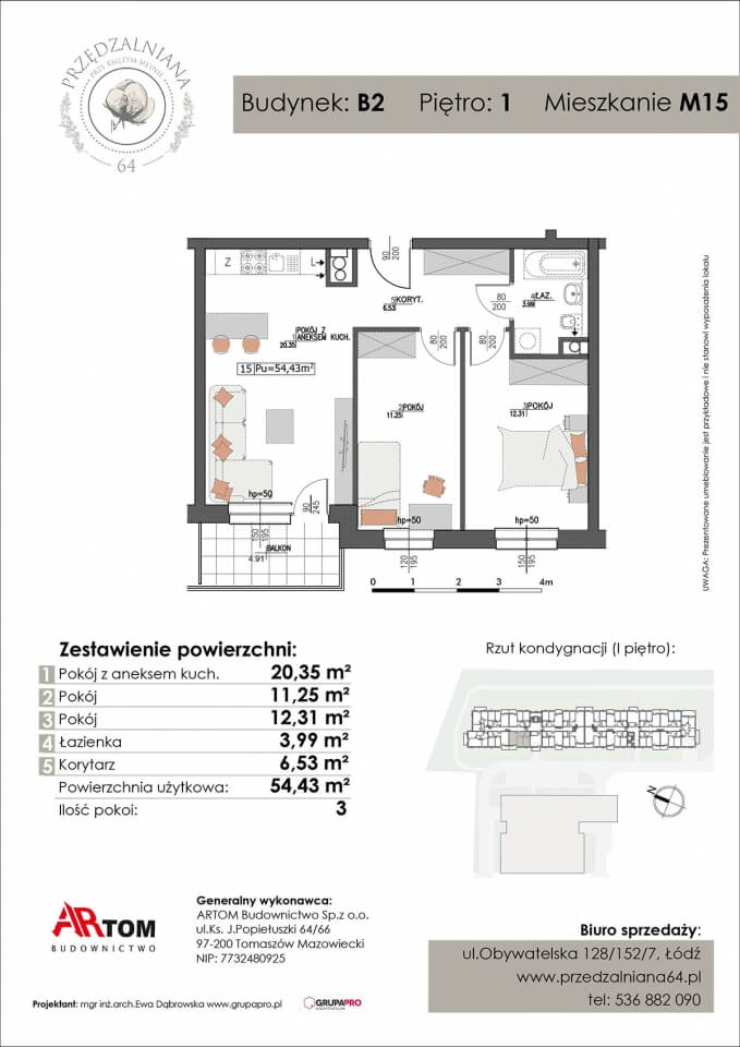 Apartament nr. M15