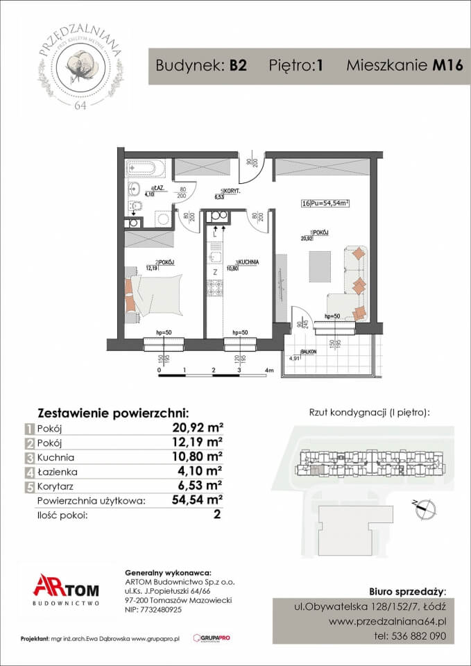 Apartament nr. M16