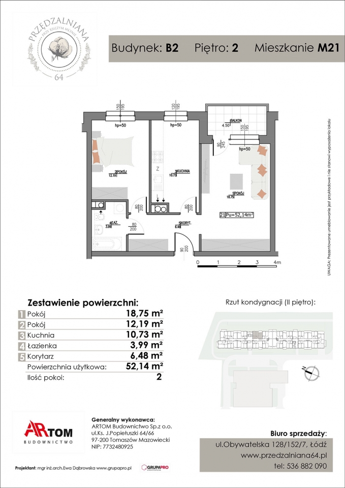 Apartament nr. M21