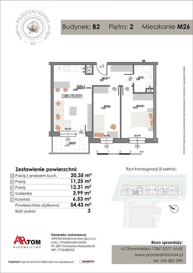 Apartament nr. M26