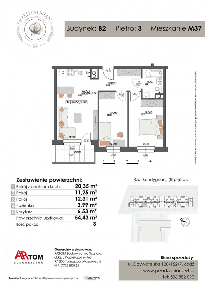 Apartament nr. M37