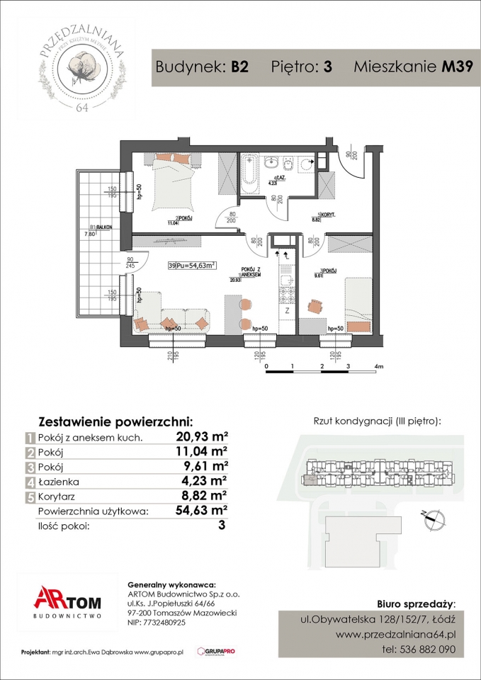 Apartament nr. M39