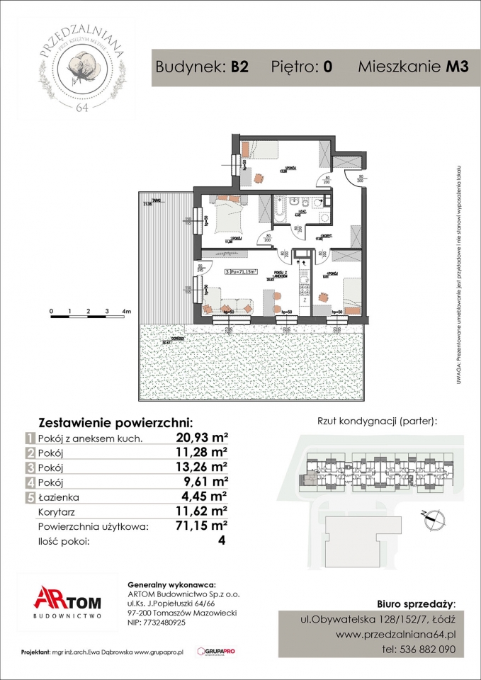 Apartament nr. M3