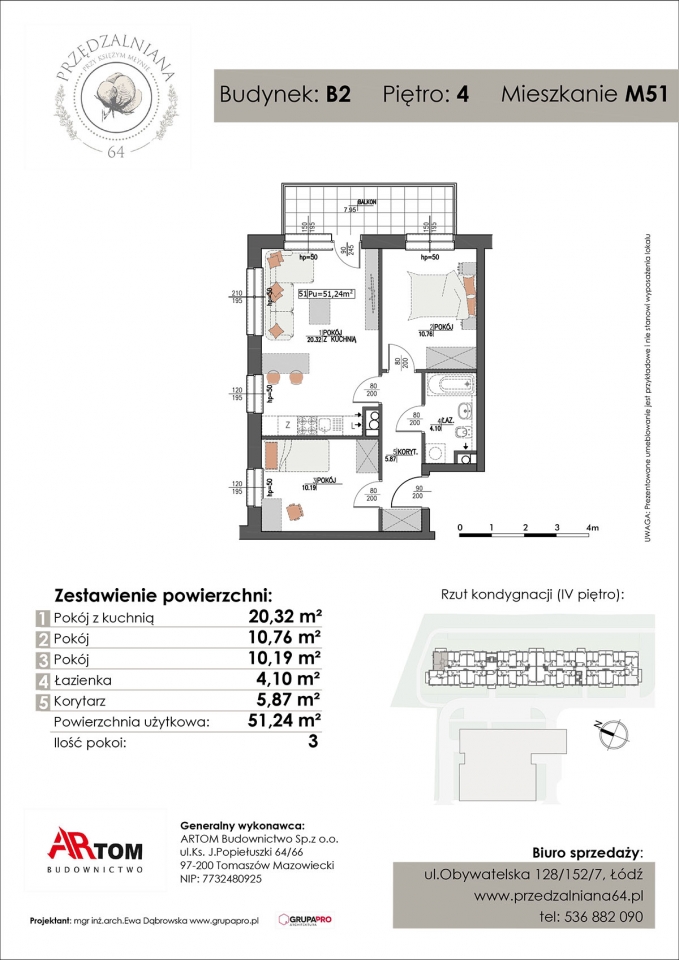 Apartament nr. M51