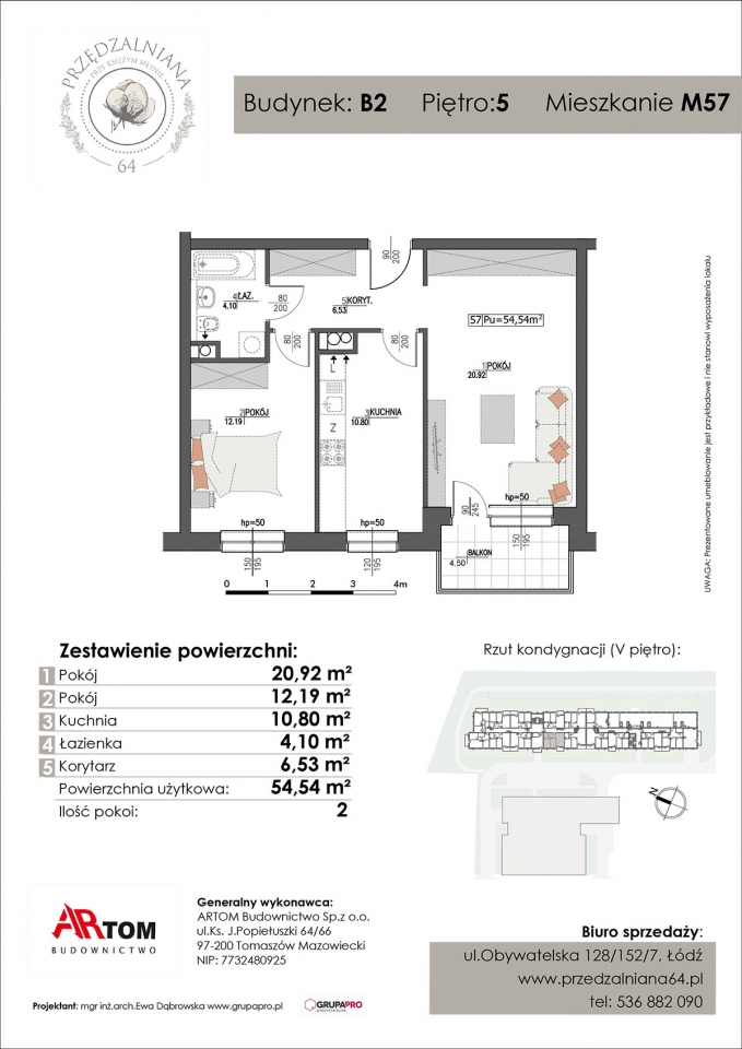 Apartament nr. M57