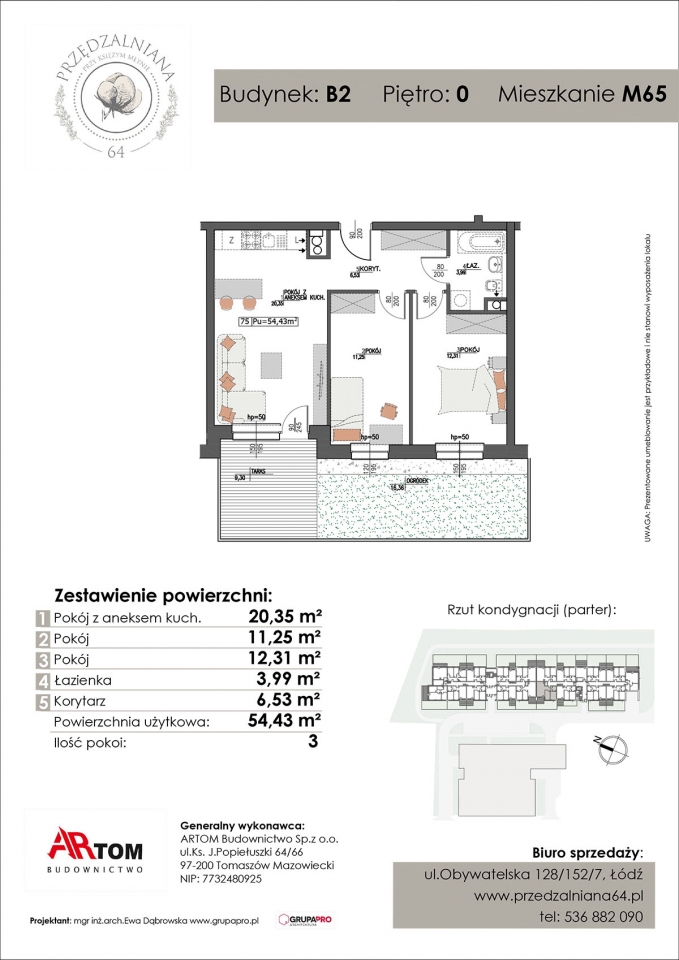 Apartament nr. M65