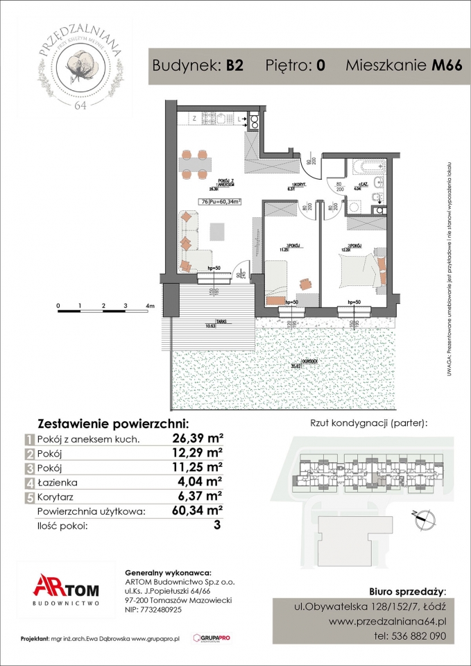 Apartament nr. M66