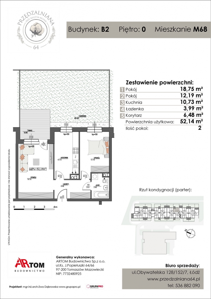 Apartament nr. M68