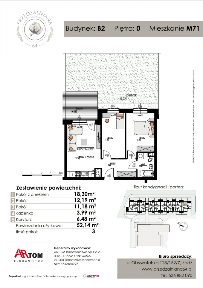 Apartament nr. M71