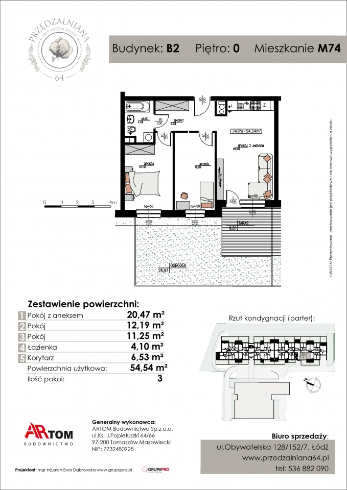 Apartament nr. M74