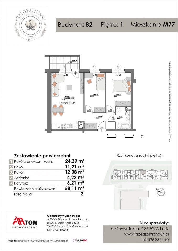 Mieszkanie M77