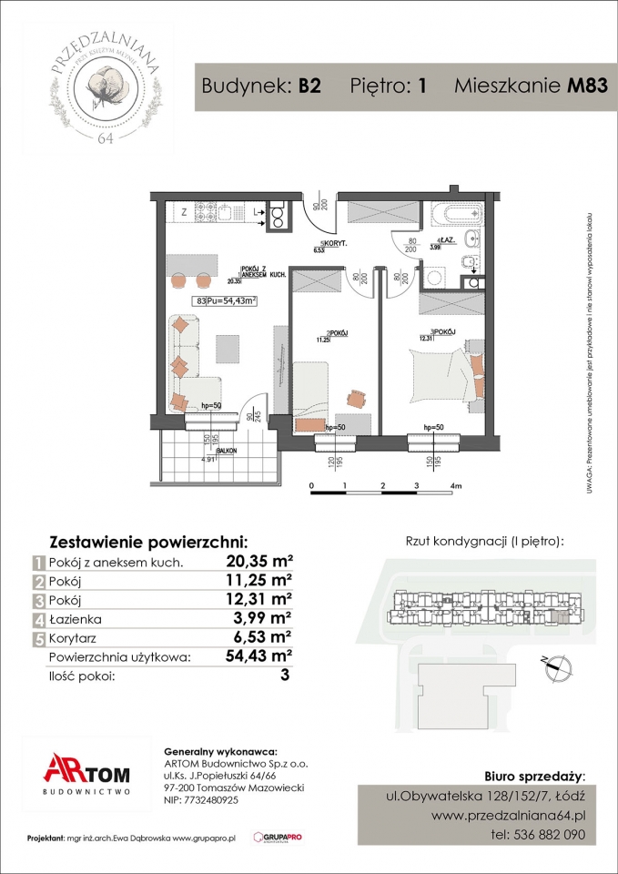 Apartament nr. M83