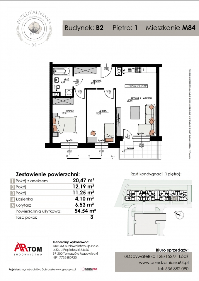 Apartament nr. M84