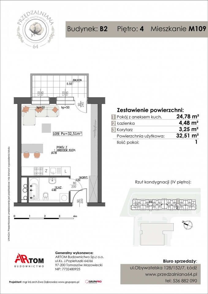 Apartament nr. M109