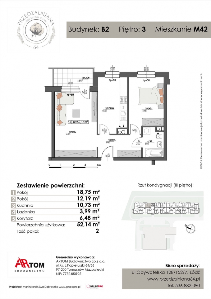 Apartament nr. M42