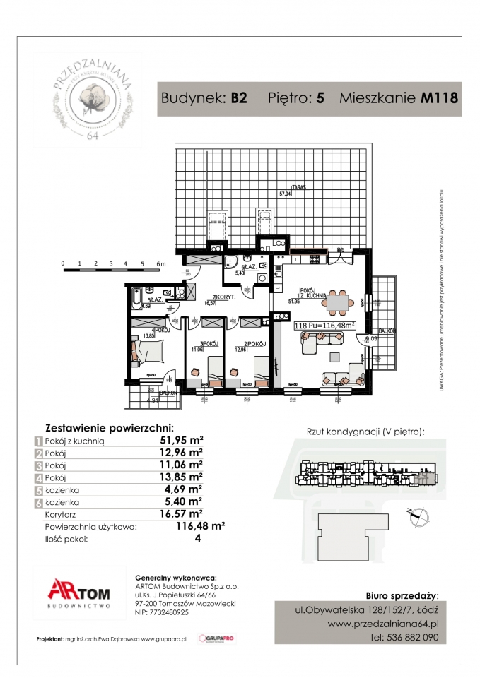 Apartament nr. M118