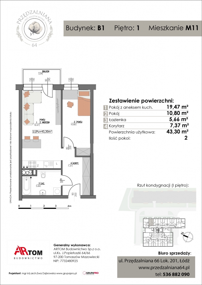 Apartament nr. M11