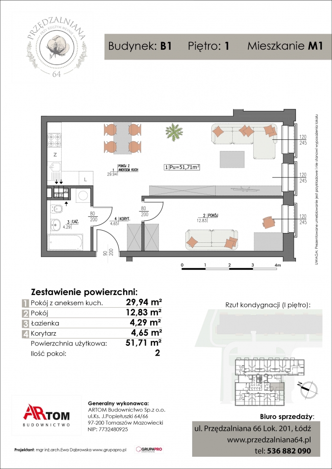 Apartament nr. M1