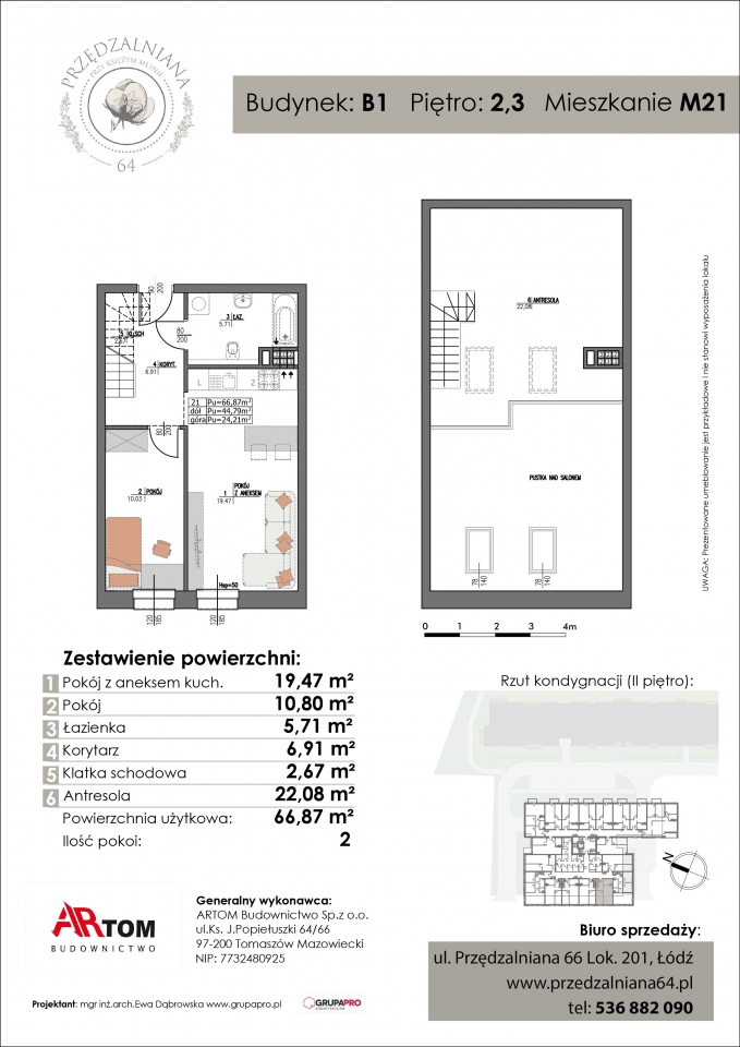 Apartament nr. M21