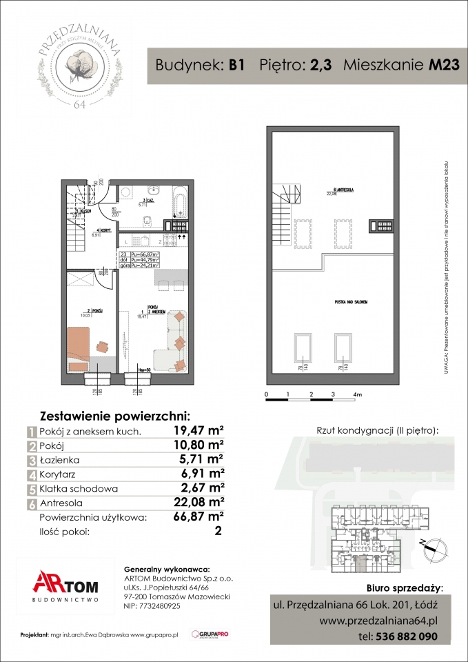 Apartament nr. M23