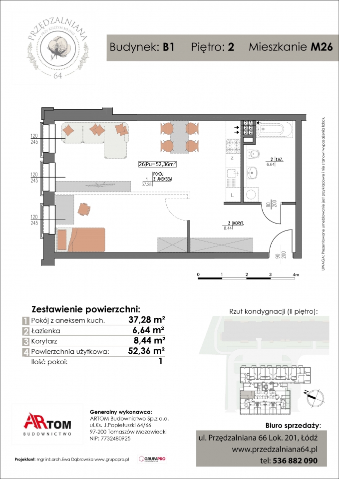 Apartament nr. M26