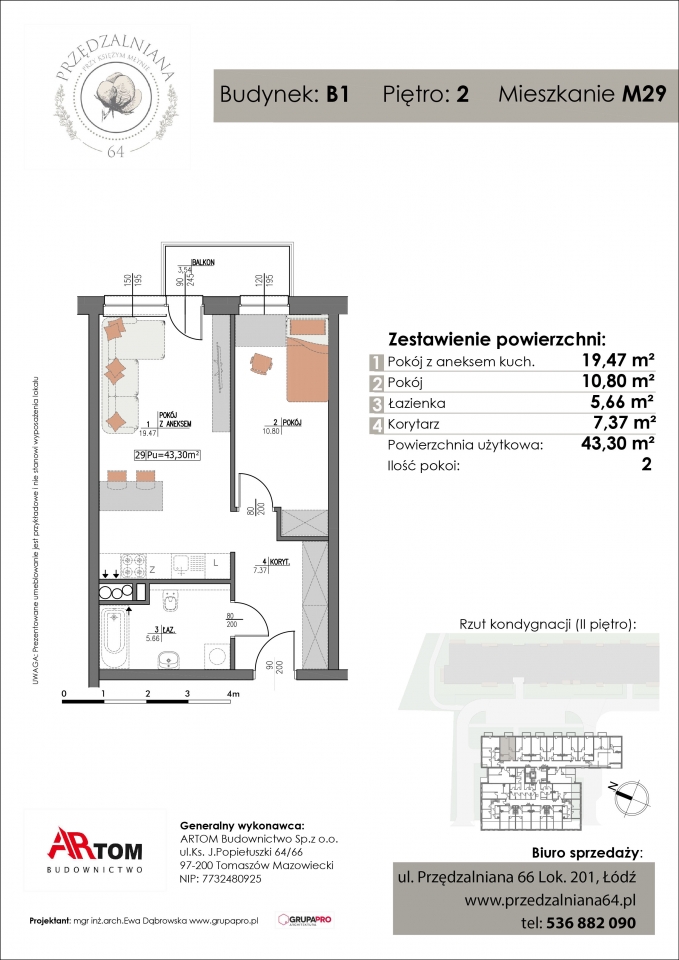 Apartament nr. M29