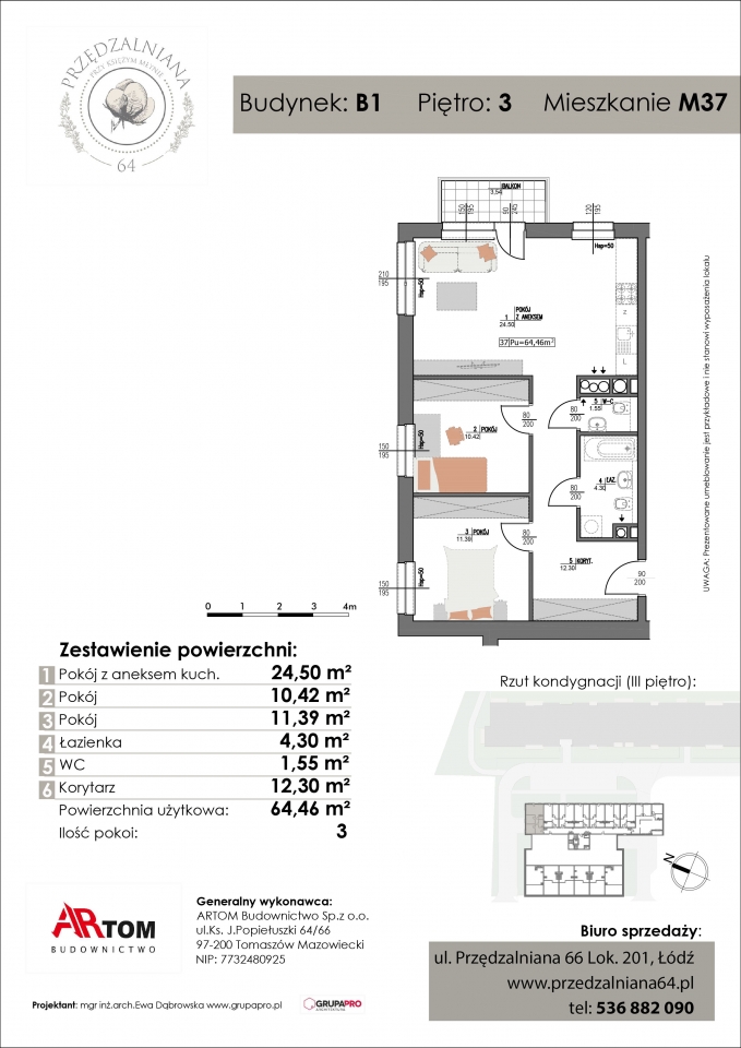 Apartament nr. M37