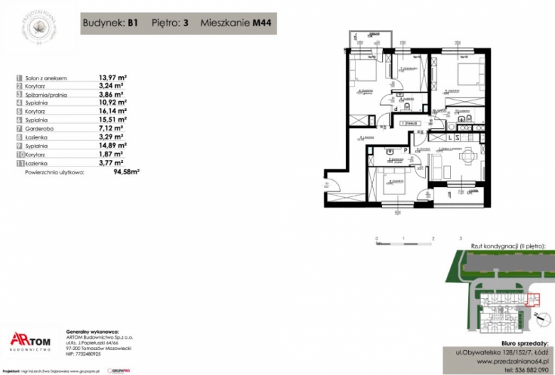 Apartament nr. M44