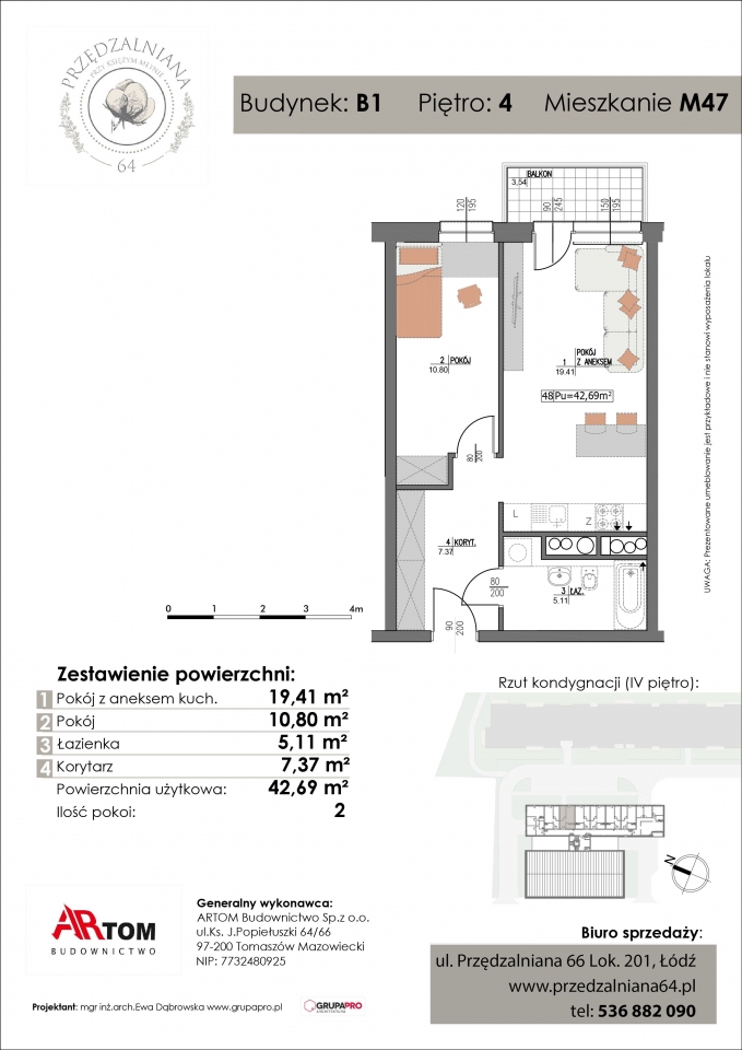 Apartament nr. M47