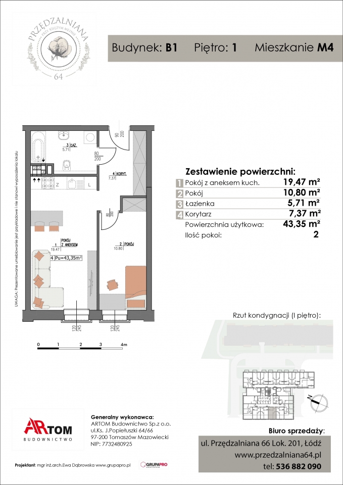 Apartament nr. M4