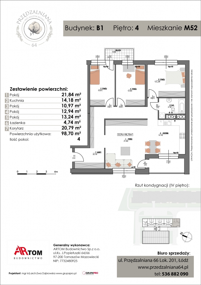 Apartament nr. M52