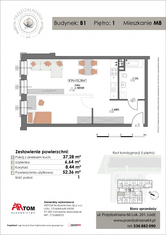 Apartament nr. M8